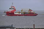 TEUNIS HUIBERTUS , Saugbagger , IMO 9924156 , Baujahr 2023 , 87 x 20 m , Cuxhaven , Alte Liebe , 27.12.2025