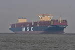 MSC CARMELITA  Containerschiff , IMO 9946879 , Baujahr 2024 , 	366 x 51 m , 16520 TEU , 13.04.2026 , Alte Liebe Cuxhaven