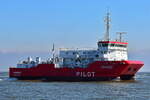 HANSE ,Pilotentender , IMO 9199957 , Baujahr 2000 , 49 x 22 m , 14.04.2026 , Alte Liebe Cuxhaven