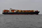 BREMERHAVEN EXPRESS , Containerschiff , IMO  9723253 , Baujahr 2015 , 300 x 48 m , 9040 TEU , 