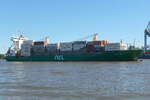 Containerfrachtschiff NCL SALTEN (IMO 9252773); Eigner: NCL.