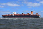 HOUSTON EXPRESS
Container Schiff , IMO 9667150 , Baujahr 2014 , 	368 x 51 m , 13806 TEU , 27.05.2026 , Cuxhaven , Alte Liebe