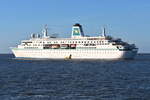 DEUTSCHLAND , Kreuzfahrtschiff , IMO 9141807 , Baujahr 1998 , 175 x 23 m , 28.05.2026 , Cuxhaven Alte - Liebe