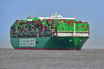 EVER GOVERN , Containerschiff , IMO  9832717 , Baujahr 2019 , 400 x 59 m , 20000 TEU , 29.05.2026 , Cuxhaven-Alte Liebe
