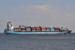 MAERSK NUBA , Containerschiff , IMO 9356115 , Baujahr 2008 , 	211 x 30 m , 2478 TEU , Cuxhaven-Alte Liebe , 29.05.2026
