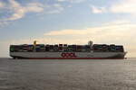 OOCL DENMARK , Containerschiff , IMO  9922548 , Baujahr 2024 , 399 x  61 m , 24188 TEU , 29.05.2026 .