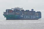 CMA CGM CONCORDE , Containerschiff , IMO 9839208 , Baujahr 2021 , 400 x 62 m , 23104 TEU , 31.05.2026 , Cuxhaven-Alte Liebe