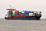 BALTIC SHARK , Feederschiff , IMO  9315032 , Baujahr 2004 , 134 x 22 m , 868 TEU , 02.05.2026 , Cuxhaven-Alte Liebe