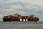 MSC GIOIA TAURO , Container Schiff , IMO  9946738 , Baujahr 2025 , 366 x 51 m , 13115 TEU , 02.06.2026 , Cuxhaven-Alte Liebe