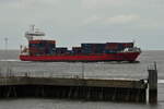 AILA , Feederschiff , IMO 9354337 , Baujahr 2007 , 141 x 22 m , 908 TEU , 04.06.2026 , Cuxhaven-Alte Liebe