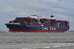 CMA CGM MEKONG , Containerschiff , IMO  9718105 , Baujahr 2015 , 300 x 48 m , 10000 TEU , Cuxhaven-Alte Liebe , 04.06.2026