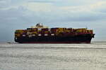 ZIM VIETNAM , Containerschiff , IMO 9244922 , Baujahr 2003 , 304 x 40 m , 6644 TEU , Cuxhaven-Alte Liebe , 04.06.2026