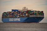 COSCO FRANCE , Containerschiff , IMO  9516416 , Baujahr 2013 , 366 x 52 m , 13386 TEU , 05.06.2026 , Cuxhaven - Alte Liebe