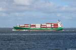 Containerschiff MARTI TEAM | IMO 9429261 | 11.08.2026 vor Cuxhaven