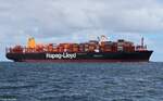 Containerschiff DAMIETTA EXPRESS | Hapag-Lloyd | IMO 9543108 | 11.08.2026 vor Cuxhaven