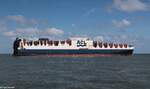 RoRo- & Containerschiff ATLANTIC SUN | ACL | IMO 9670614 | 21.07.2026 vor Cuxhaven