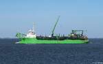 Laderaumsaugbagger MEUSE RIVER | DEME | IMO 9866988 | 12.08.2026 vor Cuxhaven