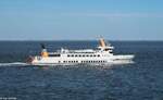 Fahrgastschiff WAPPEN VON CUXHAVEN | Reederei Cassen Eils | IMO 7525918 | 12.08.2026 vor Cuxhaven