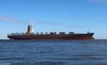 Containerschiff HERMANN SCHULTE | Reederei Bernhard Schulte | IMO 9535187 | 12.10.2026 vor Cuxhaven