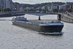 GMS NOVANDI 2, ENI 06003772, L 110 m, B 11,40 m, 3101 t, zu Tal auf der Maas in L�ttich. 17.09.2026