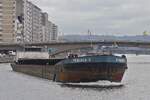 GMS ROMANIA – G, ENI 06003490, L 105 m, B 9,5 m, 1910t, zu Berg auf der Maas in L�ttich, Heimathafen Mersem (B) (Ex Namen: G�tz XII, Oranje B, Loma,) 09.2026