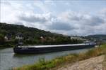 GMS Mistral, ENI 06105585, L 110 m; B 11,45 m; Tonnage 3218, aufgenommen beim Verlassen der Schleuse Grevenmacher, Flussabwärts fahrend am 24.08.2018