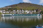 KGFS AMADEUS RIVA, ENI 02339896, Bj 2023, Flagge: DEU, liegt am Moselufer bei Cochem am 02.10.2026