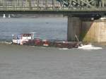  Stadt Schweinfurt  auf dem Rhein unter der Hohenzollernbrcke am 10.3.2007