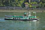 Oldie-Fahrgastschiff  Ccilia  auf dem Rhein bei Koblenz - 29.09.2011