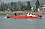 RPL 1 der Feuerwehr Koblenz, Rhein bei Remagen - 08.03.2013