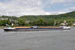 GMS  Percaro  mit Holzladung auf dem Rhein in Remagen - 03.08.2013