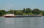 TMS  Calcit-11  auf dem Rhein bei Bad Honnef - 03.06.2014