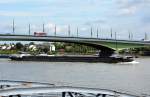 GMS  Galactica  unter der Kennedybrücke in Bonn - 07.08.2014