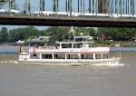 FGS  Colonia 5  unter der Hohenzollernbrücke in Köln - 31.07.2014