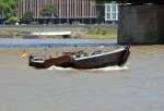 Historischer Frachtkahn  Parraban  auf dem Rhein in Köln - 31.07.2014