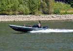 Actionboot MZ-1071 auf dem Rhein bei Remagen - 05.08.2015