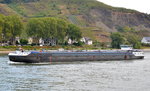 SKADI  Tankschiff leer auf dem Rhein bei Andernach zu talfahrend am 03.10.16.