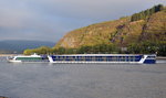 KFGS-AMAVERDE Flusskreuzfahrtschiff auf dem Rhein bei Andernach am 06.10.16.
