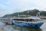 Das Fahrgastschiff TUI Sonata auf dem Rhein in Koblenz (September 2013)