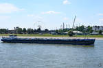 Das Tankmotorschiff  Concentus  (02333017) auf dem Rhein.