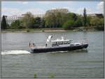 Am 07.05.2008 ist das Polizeiboot  WSP 11  auf dem Rhein in Koblenz unterwegs.