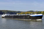 TMS OMEGA auf dem Rhein bei Remagen - 13.10.2019