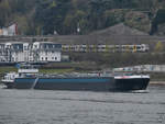 Das Tankmotorschiff VEERMAN (ENI: 02329919) war Anfang April 2021 auf dem Rhein bei Unkel zu sehen.