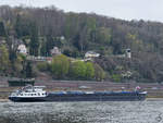 Anfang April 2021 war das Tankmotorschiff MONTREAL (ENI: 02333685) auf dem Rhein unterwegs.