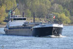 Mitte April 2021 war auf dem Rhein bei Duisburg das Gütermotorschiff FIDENTE (ENI: 02327351) zu sehen.