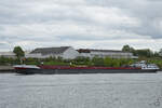 Im Bild das Gütermotorschiff ARMIRA (ENI: 02331195), welches Anfang Mai 2021 auf dem Rhein unterwegs war.