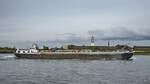 Anfang Mai 2021 war auf dem Rhein bei Duisburg der Pulvertanker TRYPA (ENI: 03270638) zu sehen.