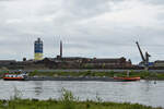 Das Tankmotorschiff SYNTHESE 2 (ENI: 02324596) war Anfang Mai 2021 auf dem Rhein bei Duisburg zu sehen.
