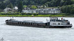 Anfang August 2021 war auf dem Rhein bei Remagen das Gütermotorschiff CHATEAU CHALON (ENI: 04603280) zu sehen.