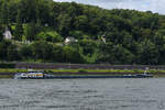 Anfang August 2021 war das Gütermotorschiff ALLEGRO (ENI: 02322618) auf dem Rhein bei Remagen zu sehen.